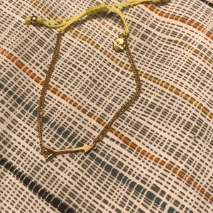 Stella & Dot adjustable Arrow Bracelet